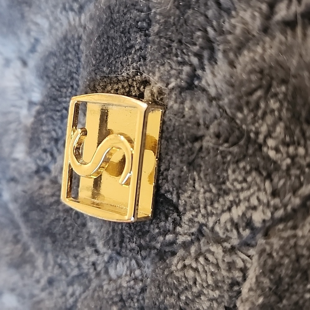 Henri Bendel Gold Purse Letter S Purse Strap Charm 1/2" Size Strap Belt - Picture 5 of 10